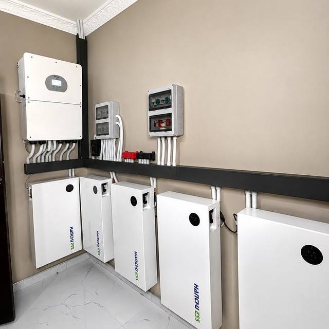 Indoor lithium battery room installation