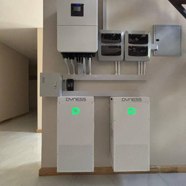 Indoor lithium battery installation